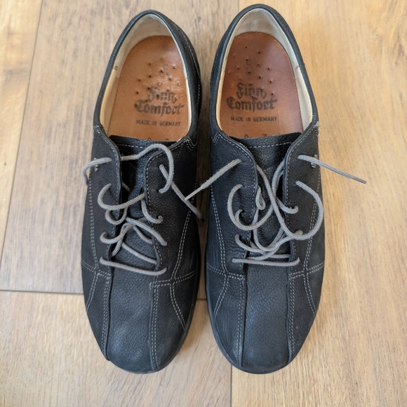 Men\'s Black Leather Shoes main image 4